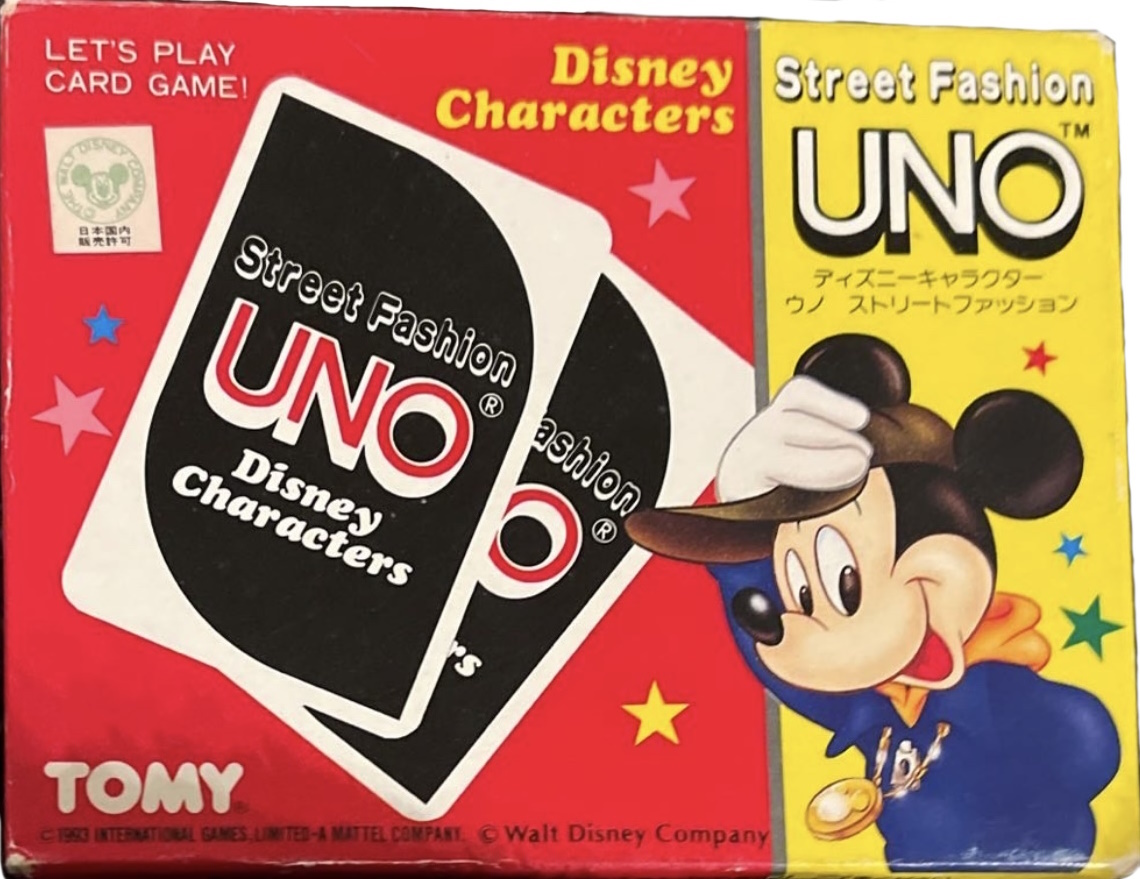 Disney Characters Street Fashion Uno