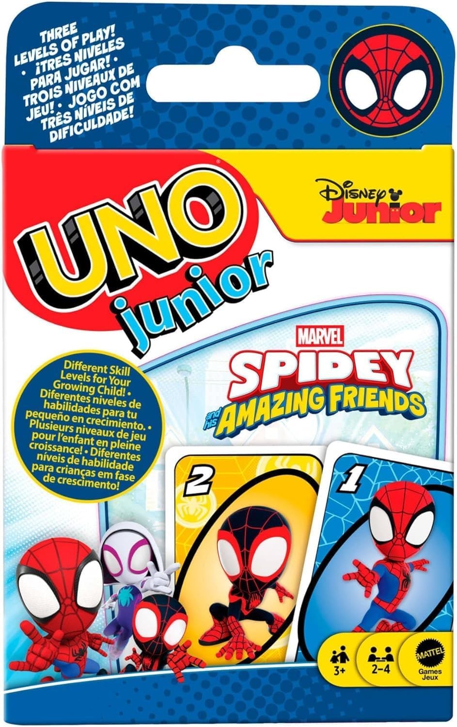Uno Junior: Spidey and His Amazing Friends