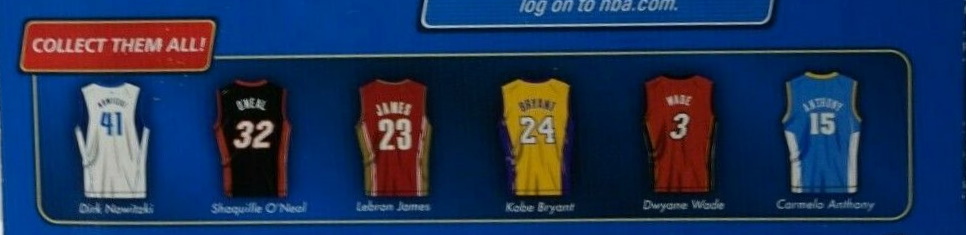 Lebron James Uno Back of Box