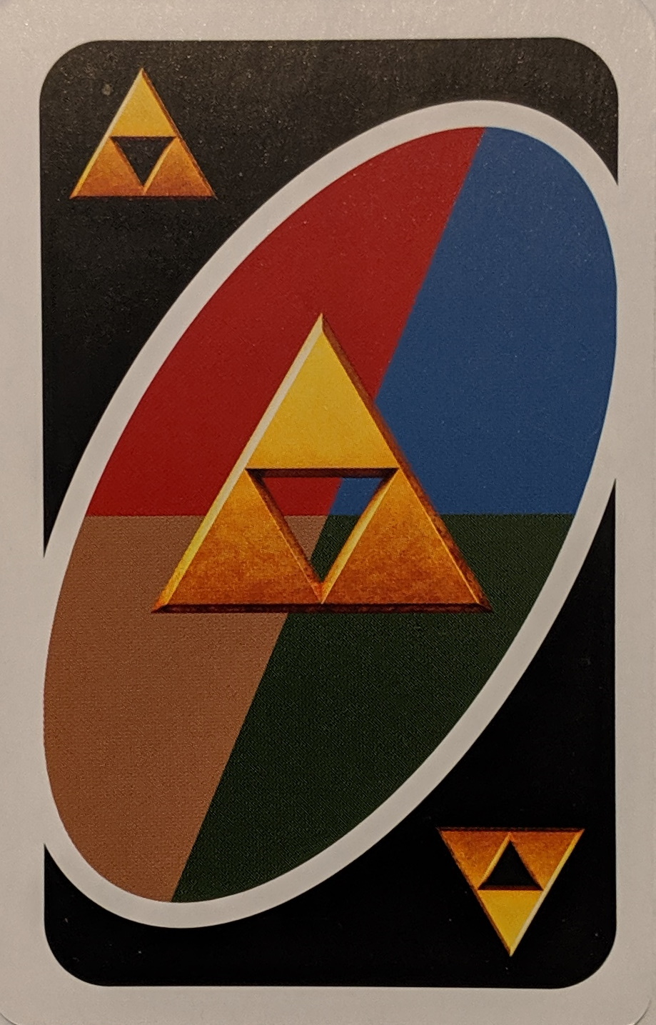 Legend of Zelda Uno (Triforce Wild Card)